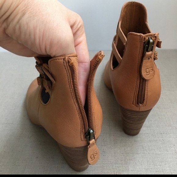 Gentle Souls EU 39 US 8 Brown Leather Ankle Boots - Picture 6 of 6